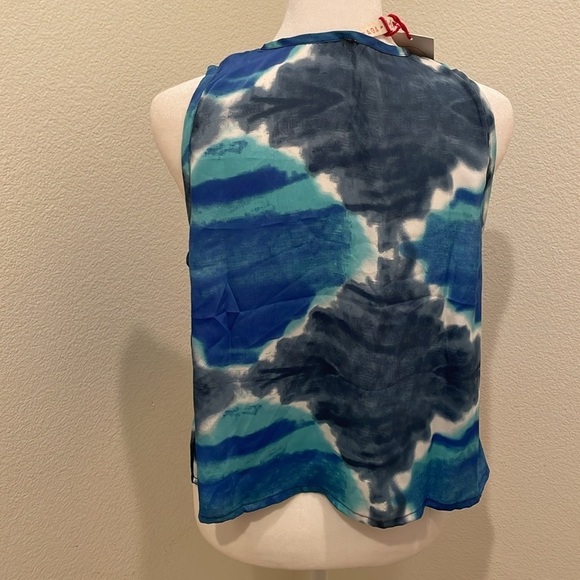 NWT Womens RAGA Blue Tank Top Size Small​​​​​​ - Picture 7 of 8